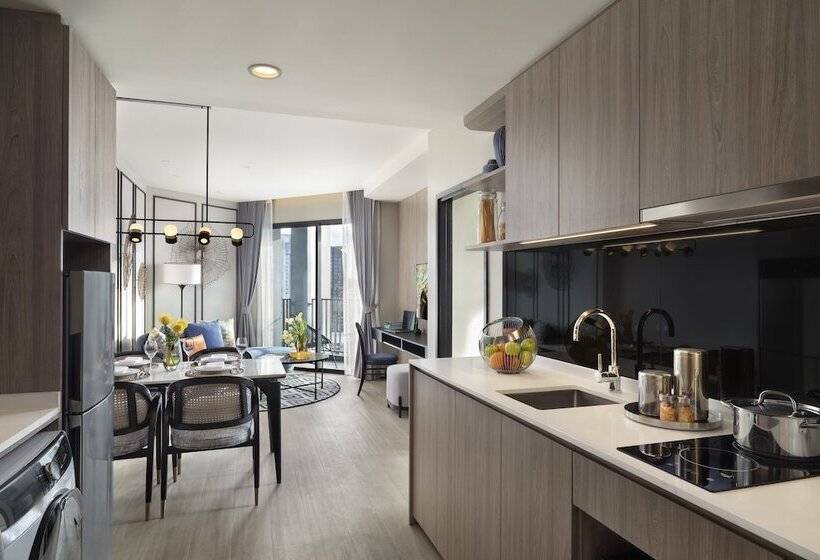 آپارتمان پرمیوم 1 خوابه با چشم‌انداز دریا, Somerset Pattaya   Sha Plus