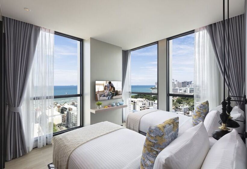 2 Bedroom Premium Apartment Sea View, Somerset Pattaya   Sha Plus