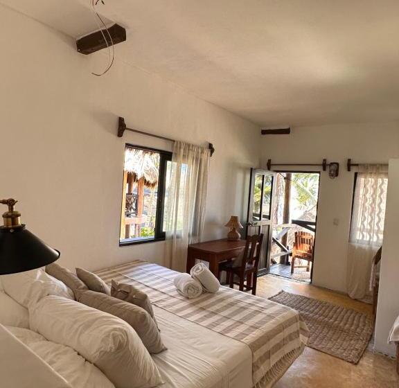 Suíte Cama King, La Conchita Tulum