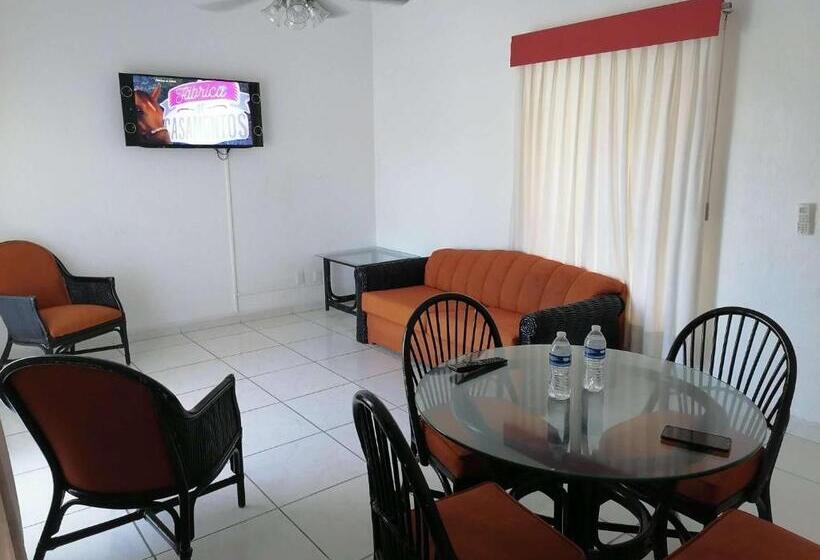 شقة غرفة واحدة, Villas Del Palmar Manzanillo With Beach Club