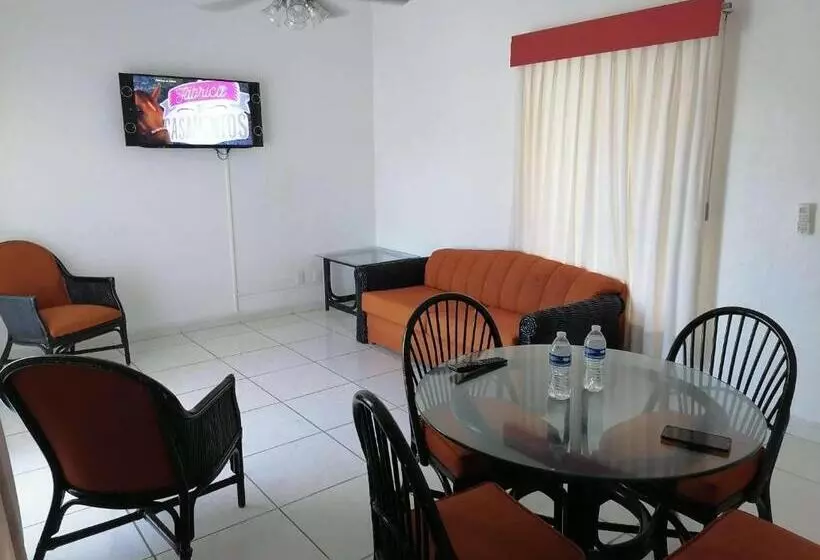 آپارتمان 1 خوابه, Villas Del Palmar Manzanillo With Beach Club