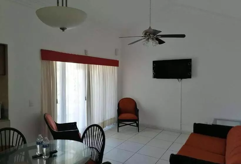 آپارتمان 1 خوابه, Villas Del Palmar Manzanillo With Beach Club