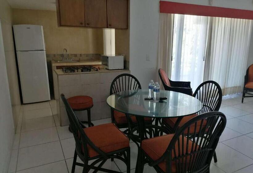 شقة غرفة واحدة, Villas Del Palmar Manzanillo With Beach Club