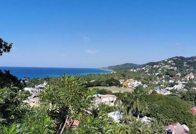 キングサイズベッドのスイートルーム, Villas Vista Suites Sayulita