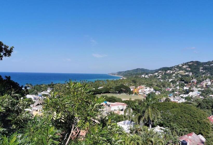 جناح ذو إطلالة جانبية على البحر, Villas Vista Suites Sayulita