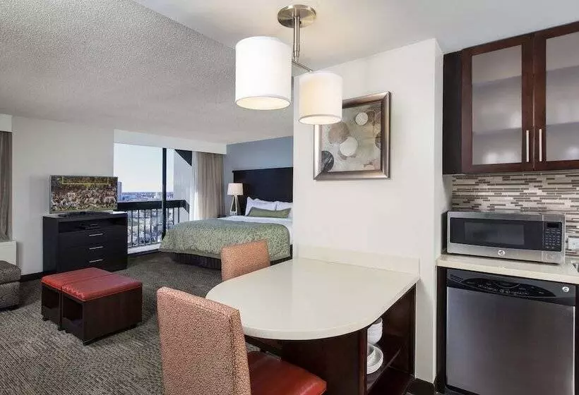 ダブルベッドのスタンダードスタジオ, Staybridge Suites Atlanta  Midtown, An Ihg