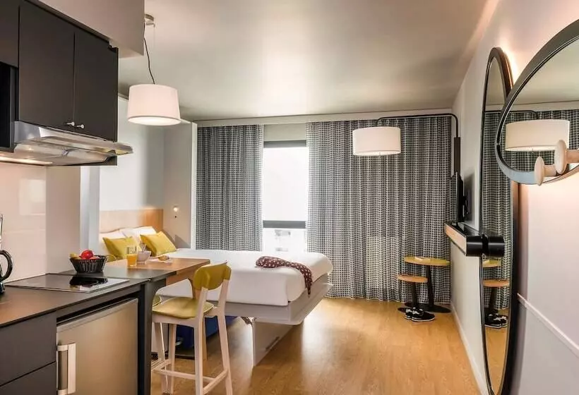 ダブルベッドのスタンダードスタジオ, Aparthotel Adagio Access Colombes La Défense