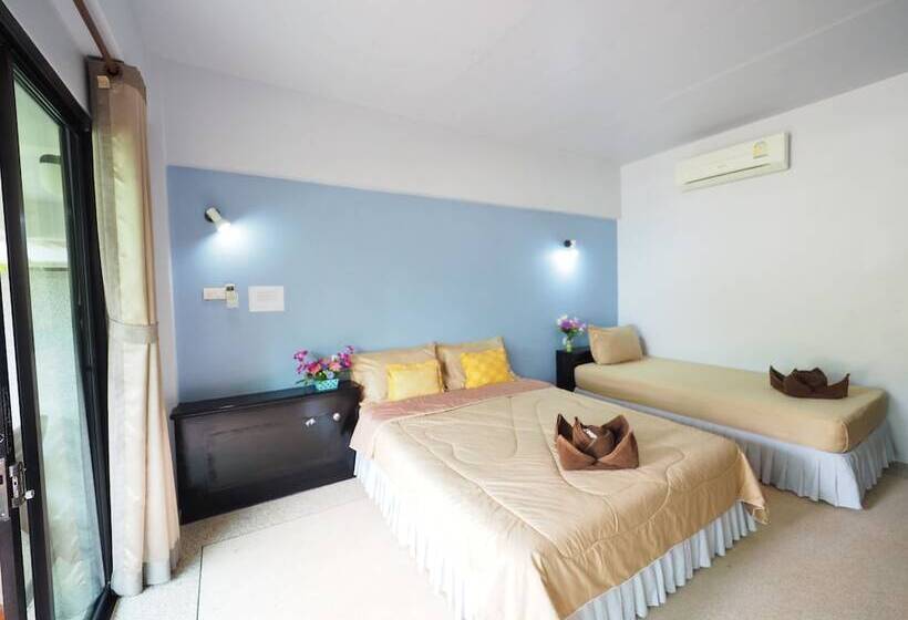 חדר סופריור לשלושה, Lanta Darawadee Resort