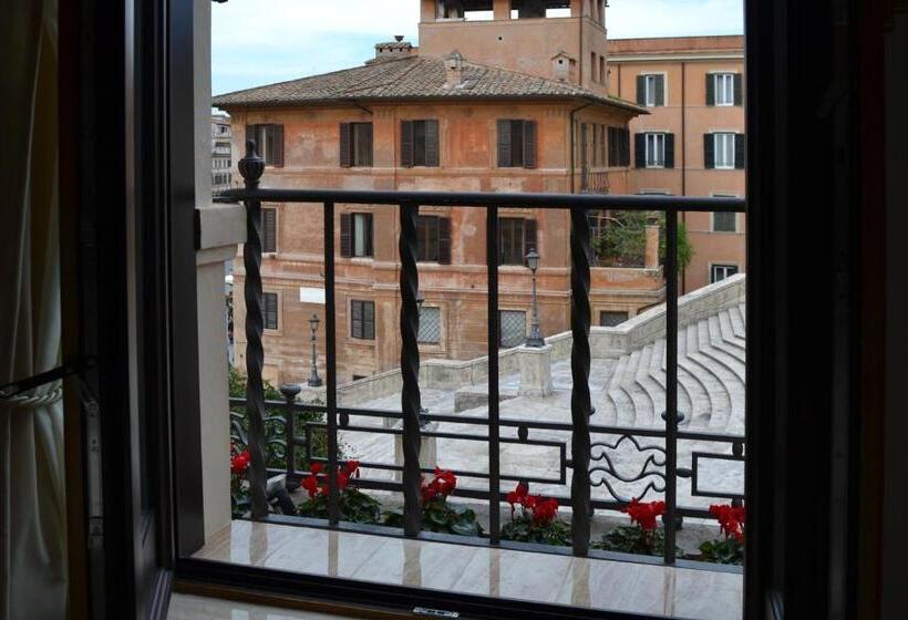 اتاق لوکس با بالکن, Royal Suite Trinità Dei Monti
