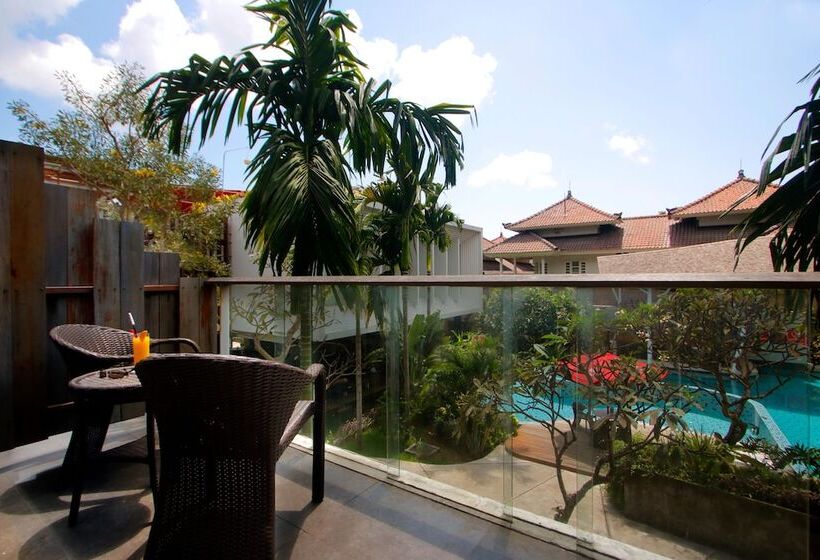 غرفة ديلوكس مزودة بشرفة, The Lerina Hotel Nusa Dua