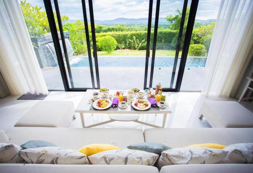 プール付き1ベッドルームヴィラ, The Private Pool Villas At Civilai Hill Khao Yai