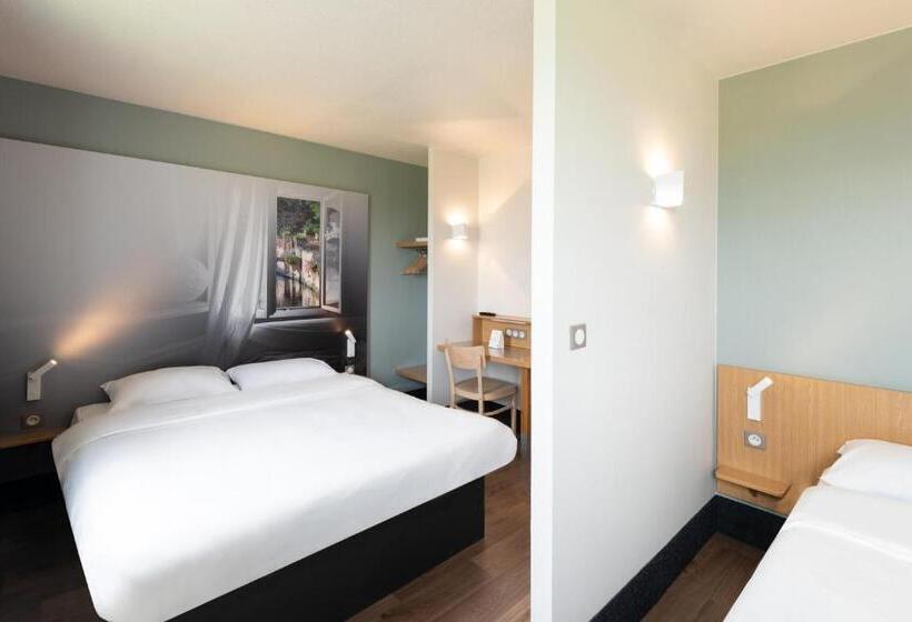 Quarto Quádruplo Estandar, B&b Hotel Evreux