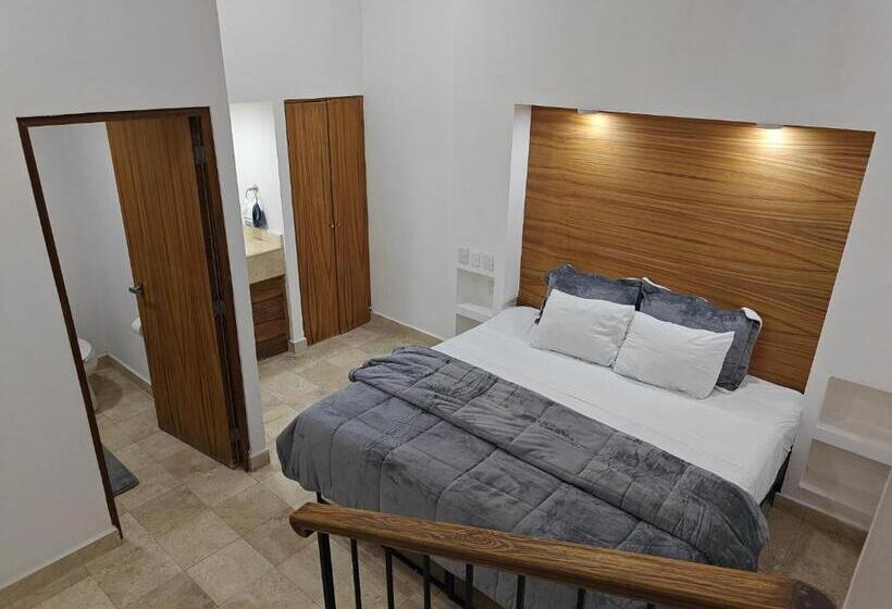 带大床的标准工作室, Plaza Huatulco Bungalows