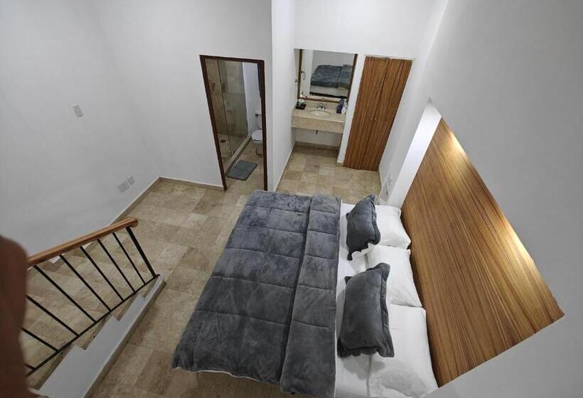 带花园景观的标准工作室, Plaza Huatulco Bungalows