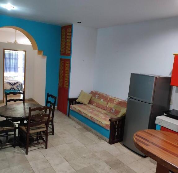 带1个卧室带花园景观的公寓, Plaza Huatulco Bungalows