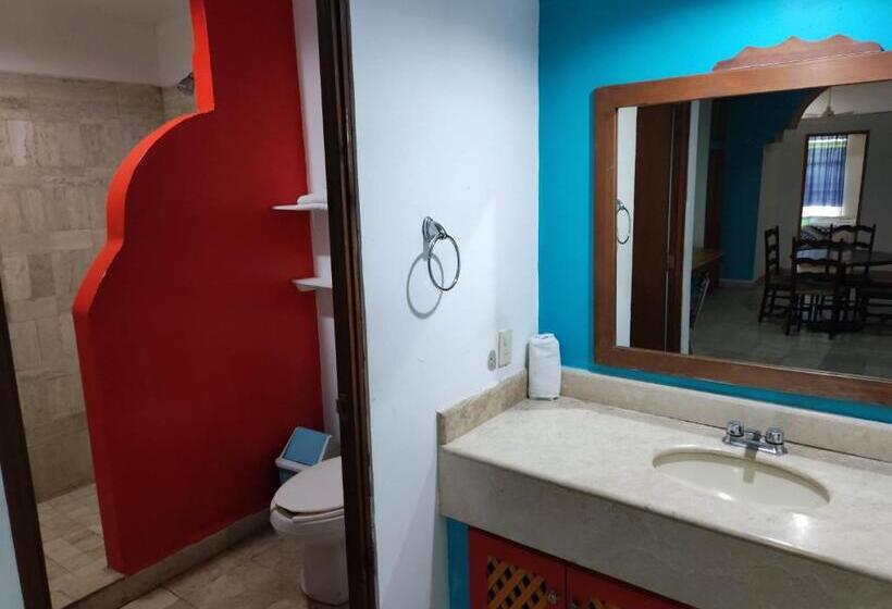 带1个卧室带花园景观的公寓, Plaza Huatulco Bungalows