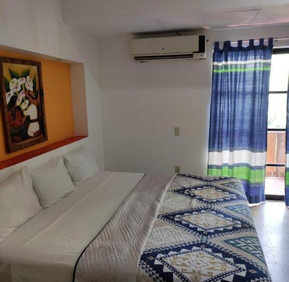 带1个卧室带花园景观的公寓, Plaza Huatulco Bungalows