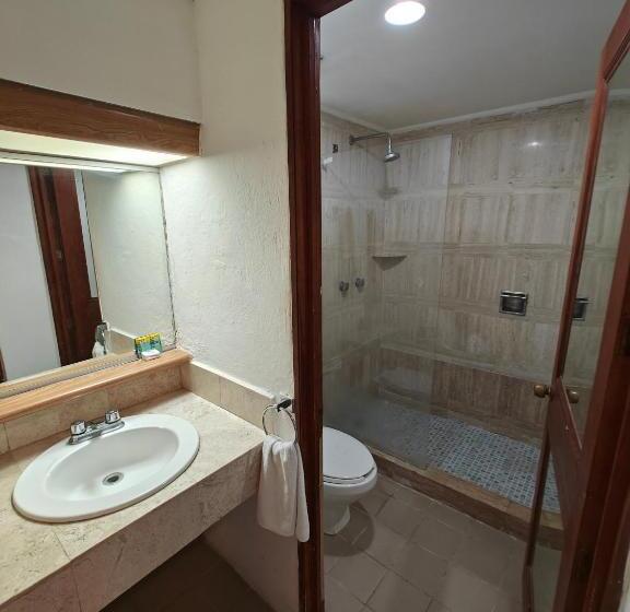 带1个卧室的带阳台的公寓, Plaza Huatulco Bungalows