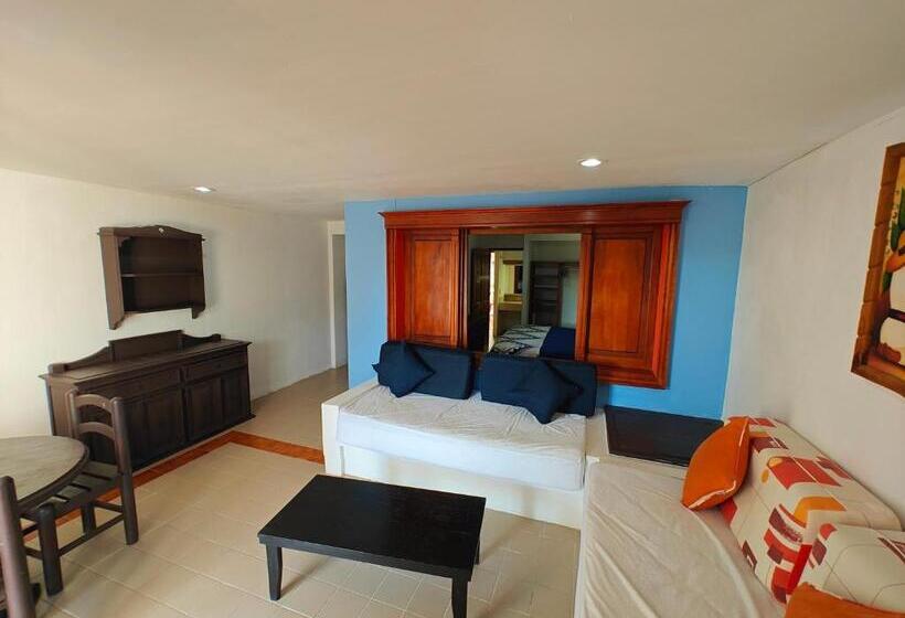 带1个卧室的带阳台的公寓, Plaza Huatulco Bungalows