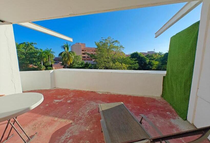 带1个卧室的带阳台的公寓, Plaza Huatulco Bungalows