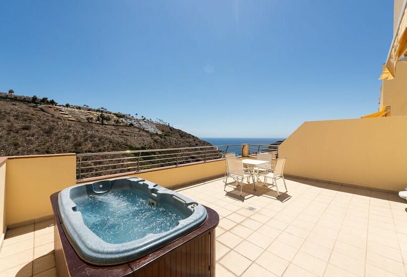 2침실 듀플렉스 아파트 수중안마기 구비, Holiday Club Sol Amadores