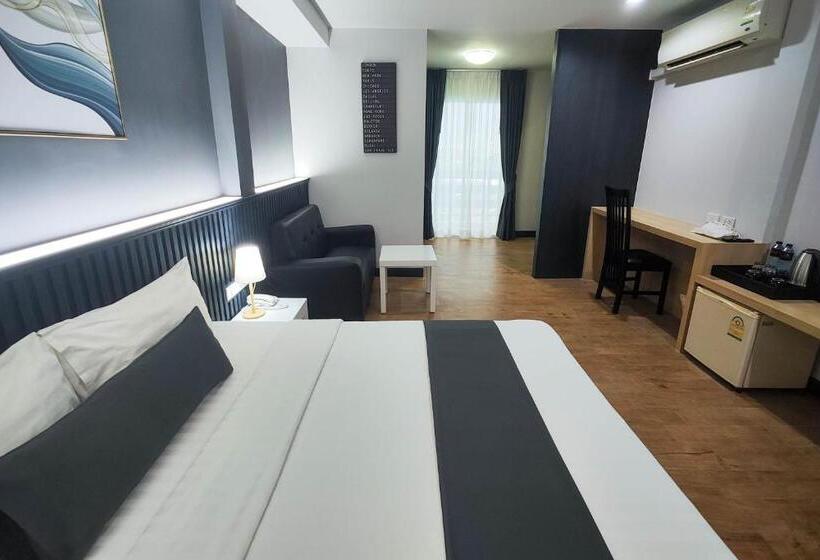 带大床的豪华间, Le Nara Residence