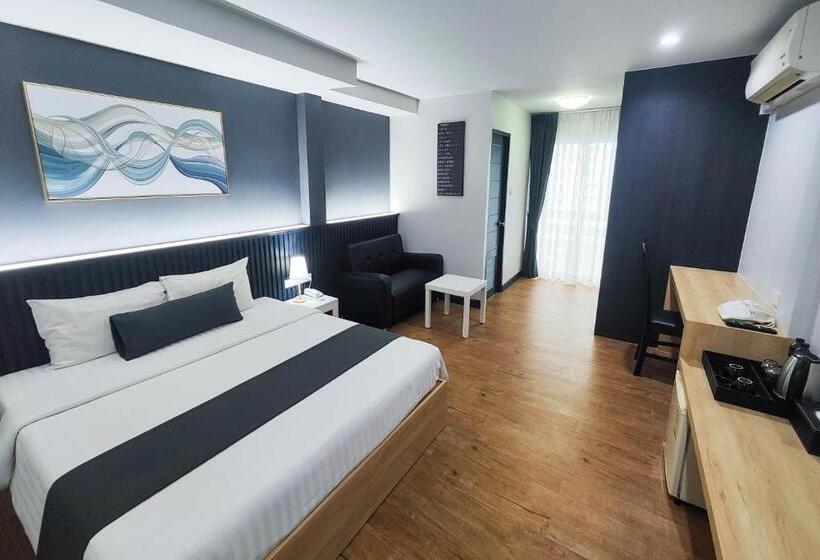 带大床的豪华间, Le Nara Residence