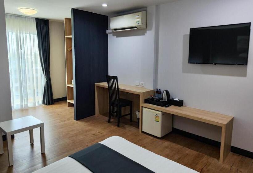 带大床的豪华间, Le Nara Residence