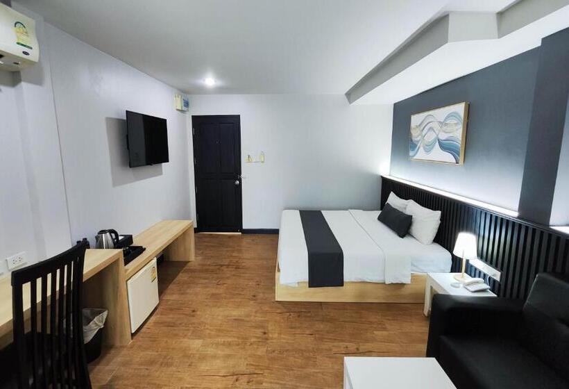 带大床的豪华间, Le Nara Residence