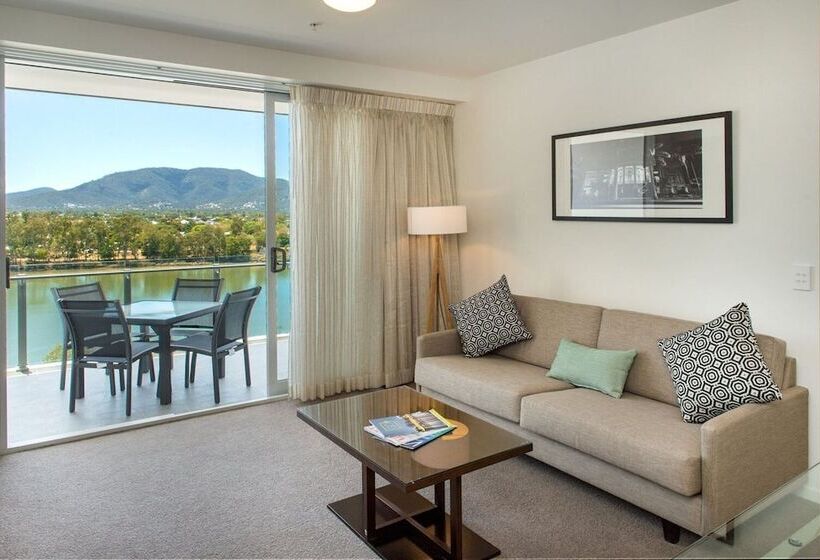 침실 1개 디럭스 아파트, Empire Apartment Hotel Rockhampton