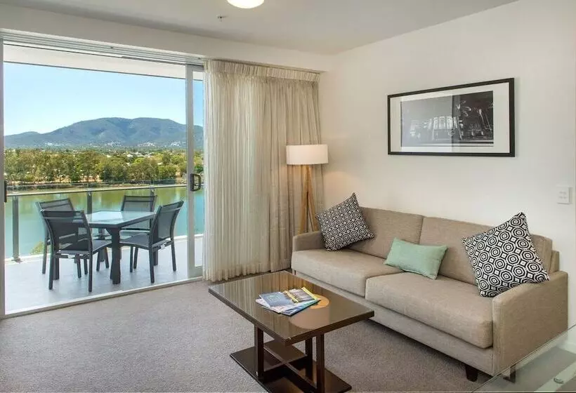 １ベッドルームのデラックスアパートメント, Empire Apartment Hotel Rockhampton