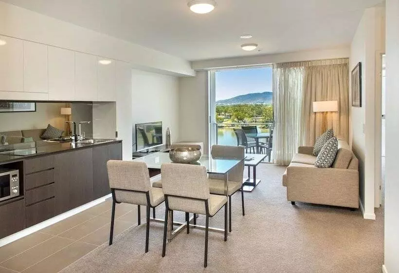 １ベッドルームのデラックスアパートメント, Empire Apartment Hotel Rockhampton