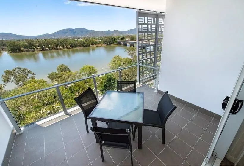１ベッドルームのデラックスアパートメント, Empire Apartment Hotel Rockhampton