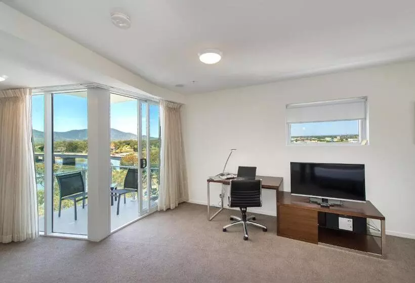 キングサイドベッドのスタンダードワンルーム, Empire Apartment Hotel Rockhampton