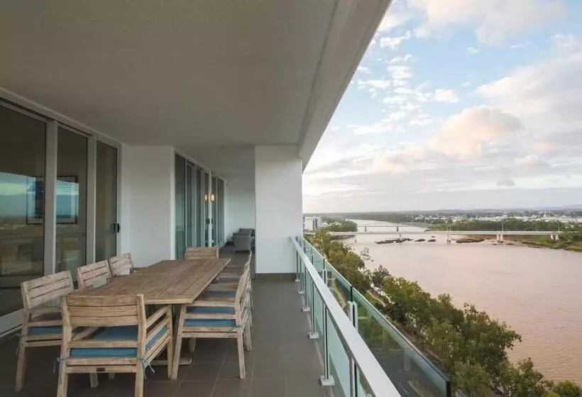 １ベッドルームペントハウスアパート, Empire Apartment Hotel Rockhampton