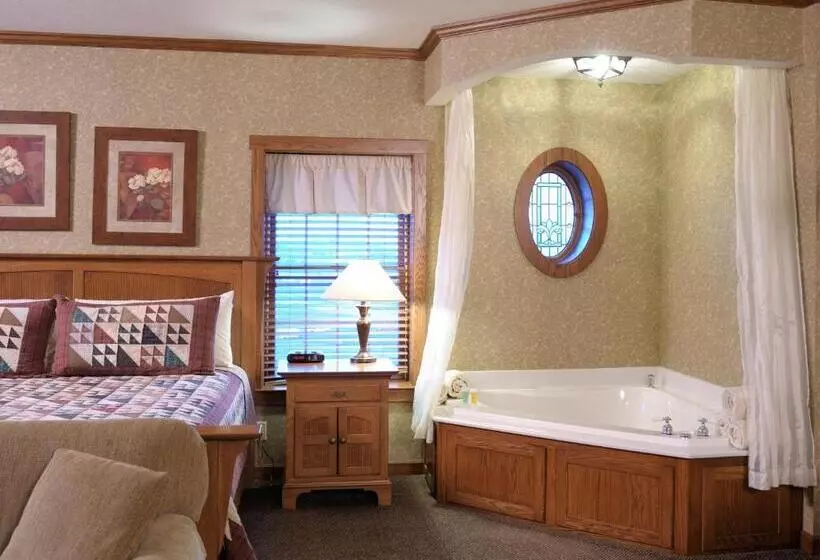 キングサイズベッドのデラックスルーム, Carlisle Inn