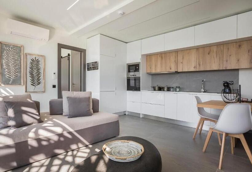 オーシャンビューのデラックス１ベッドルームビラ, Erolidae Villas