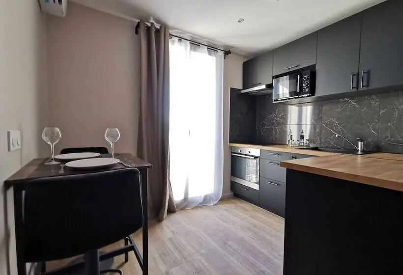 Huoneisto 1 Makuuhuone, Appart Hotel Spa Perpignan