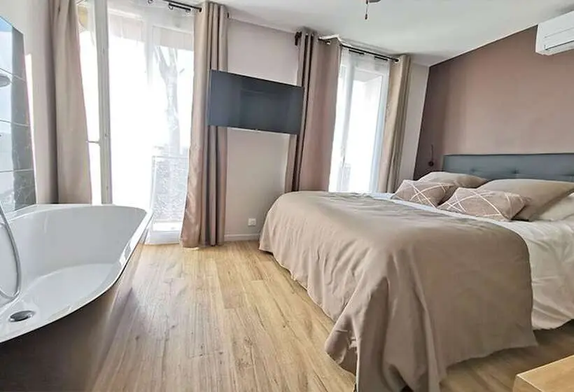 １ベッドルームアパートメント, Appart Hotel Spa Perpignan