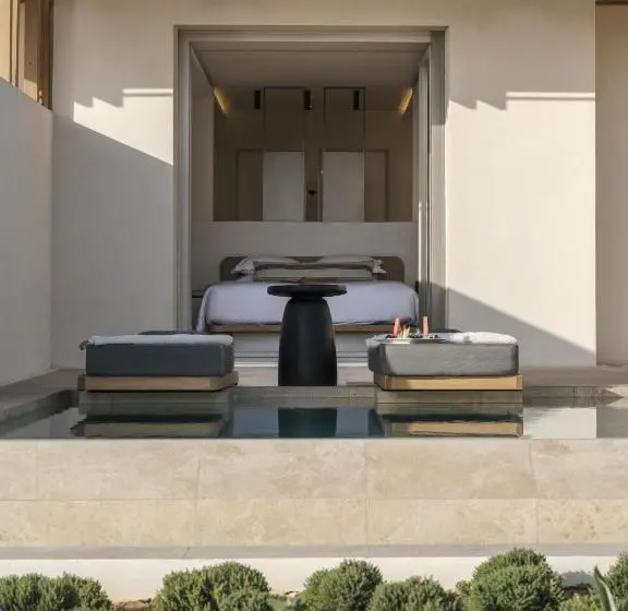 سوییت با چشم‌انداز دریا, Santo Mine Oia Suites