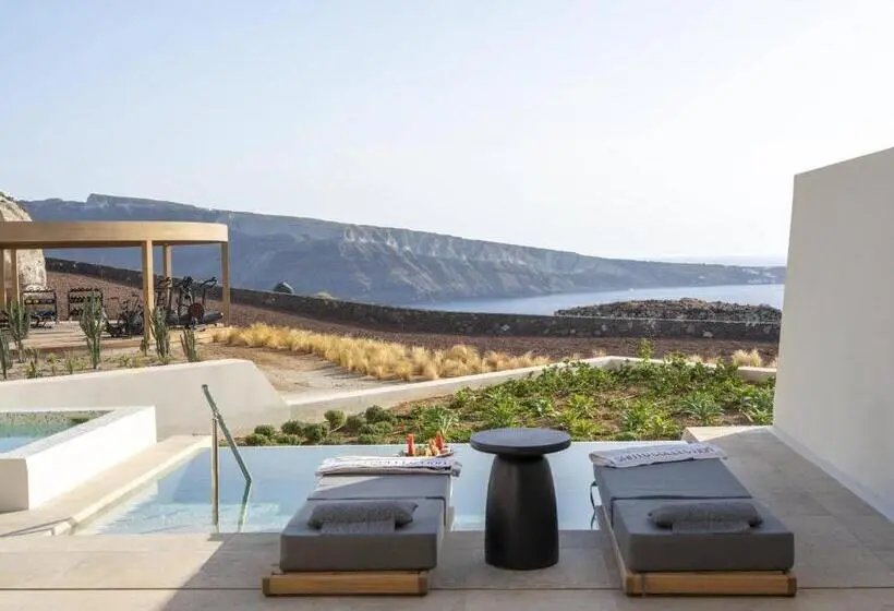 سوییت با چشم‌انداز دریا, Santo Mine Oia Suites