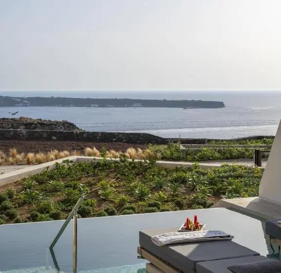 سوییت با چشم‌انداز دریا, Santo Mine Oia Suites
