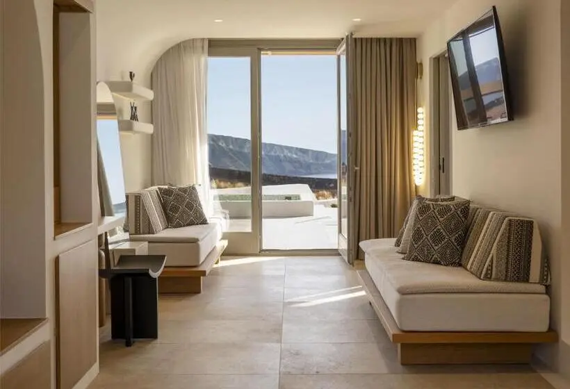 سوییت با چشم‌انداز دریا, Santo Mine Oia Suites