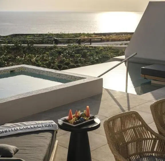 سوییت با چشم‌انداز دریا, Santo Mine Oia Suites