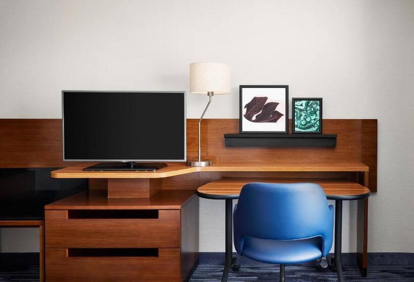 キングサイドベッドのスタンダードワンルーム, Fairfield Inn & Suites By Marriott El Paso Airport