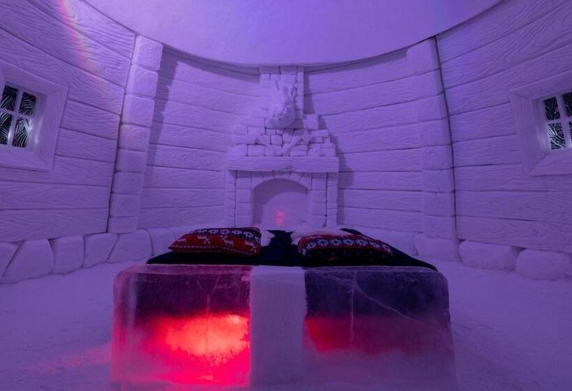 غرفة قياسية, Snowhotel Kirkenes