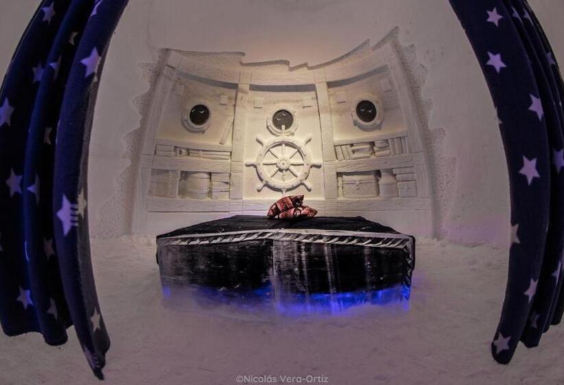 غرفة قياسية, Snowhotel Kirkenes