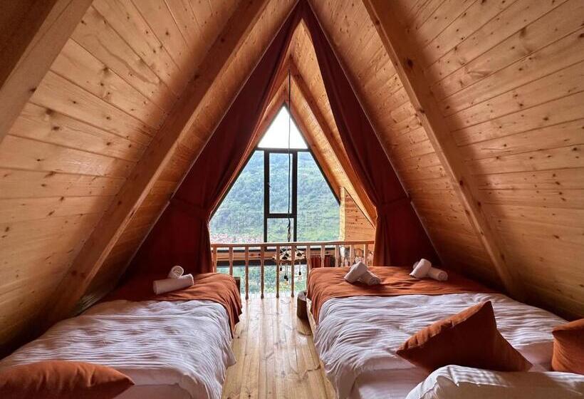 景色の見えるトリプルスタンダードルーム, Puleri Suit Bungalow