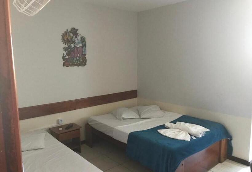 标准间侧面带海景, Pousada Mar Aberto