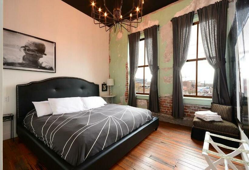 스탠다드 룸 킹사이즈 침대, Hostel Fish